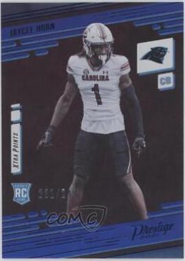 Jaycee Horn [Xtra Points Premium Blue] #246