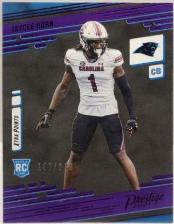 Jaycee Horn [Xtra Points Purple] #246