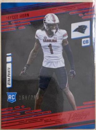 Jaycee Horn [Xtra Points Red] #246