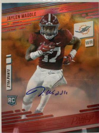 Jaylen Waddle [Xtra Points Premium Red] #213