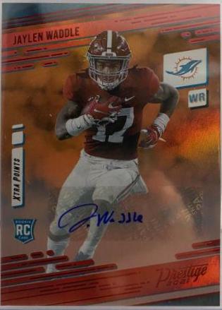 Jaylen Waddle [Xtra Points Red] #213