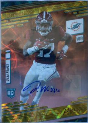 Jaylen Waddle [Xtra Points Signature Premium Gold] #213