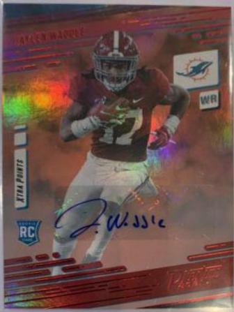 Jaylen Waddle [Xtra Points Signature Premium Red] #213
