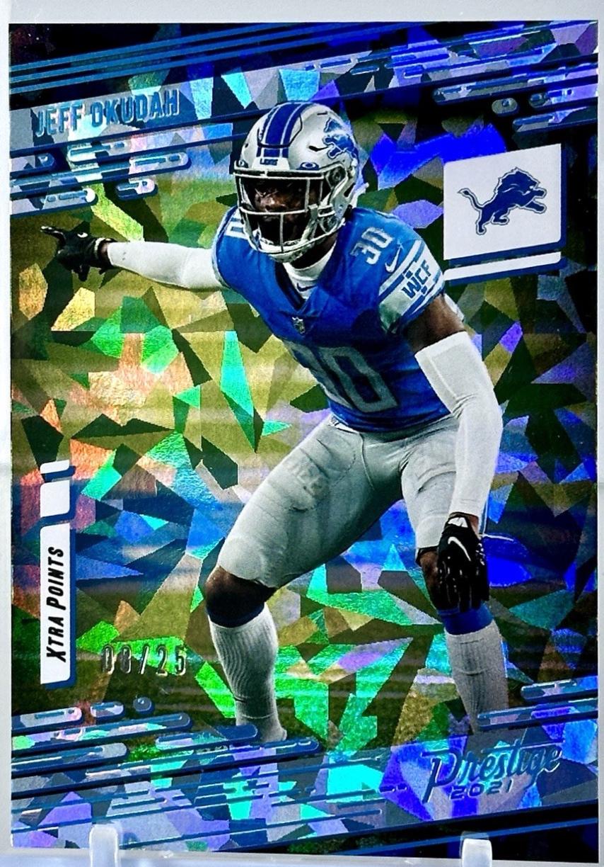 Jeff Okudah [Xtra Points Premium Platinum] #56