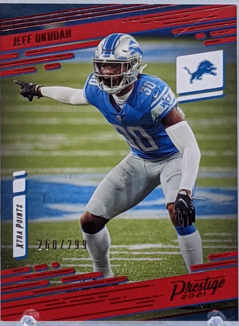 Jeff Okudah [Xtra Points Red] #56