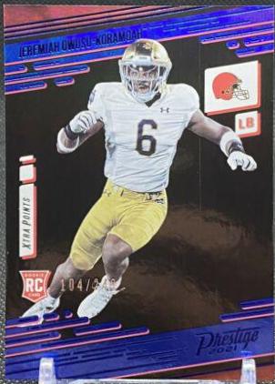 Jeremiah Owusu Koramoah [Xtra Points Blue] #249