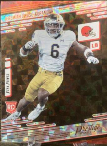 Jeremiah Owusu Koramoah [Xtra Points Hyper] #249