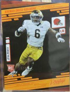 Jeremiah Owusu Koramoah [Xtra Points Orange] #249