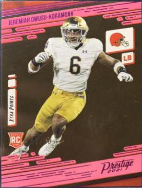 Jeremiah Owusu Koramoah [Xtra Points Pink] #249