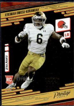 Jeremiah Owusu Koramoah [Xtra Points Premium Gold] #249