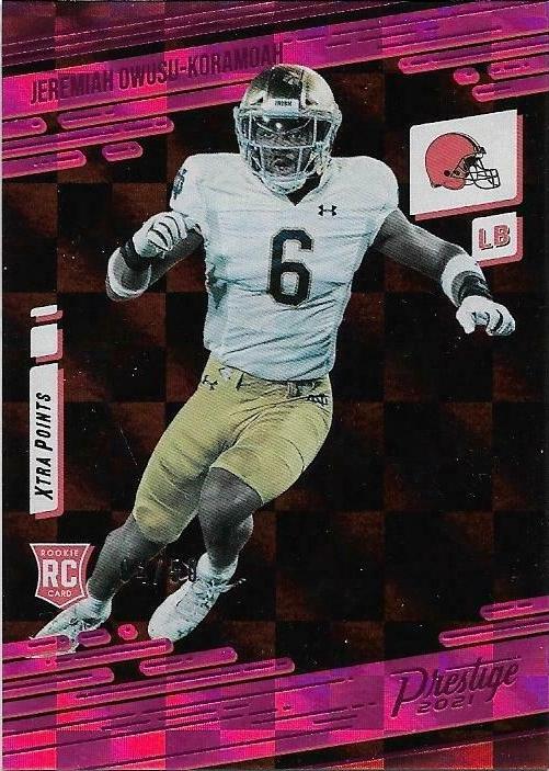 Jeremiah Owusu Koramoah [Xtra Points Premium Pink] #249