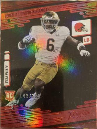 Jeremiah Owusu Koramoah [Xtra Points Red] #249