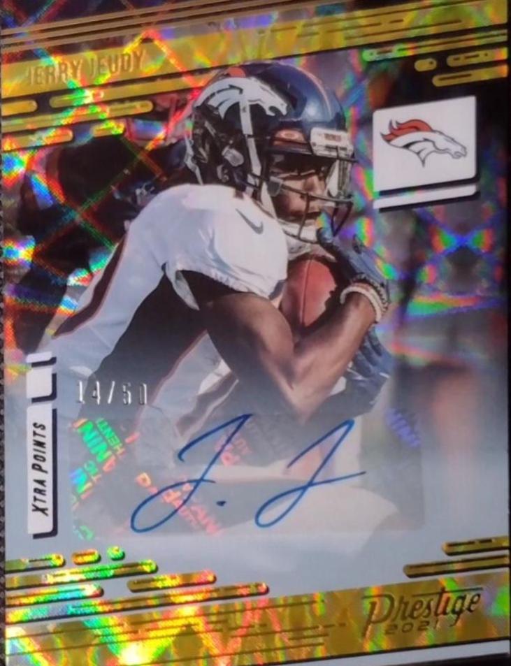 Jerry Jeudy [Xtra Points Signature Premium Gold] #39
