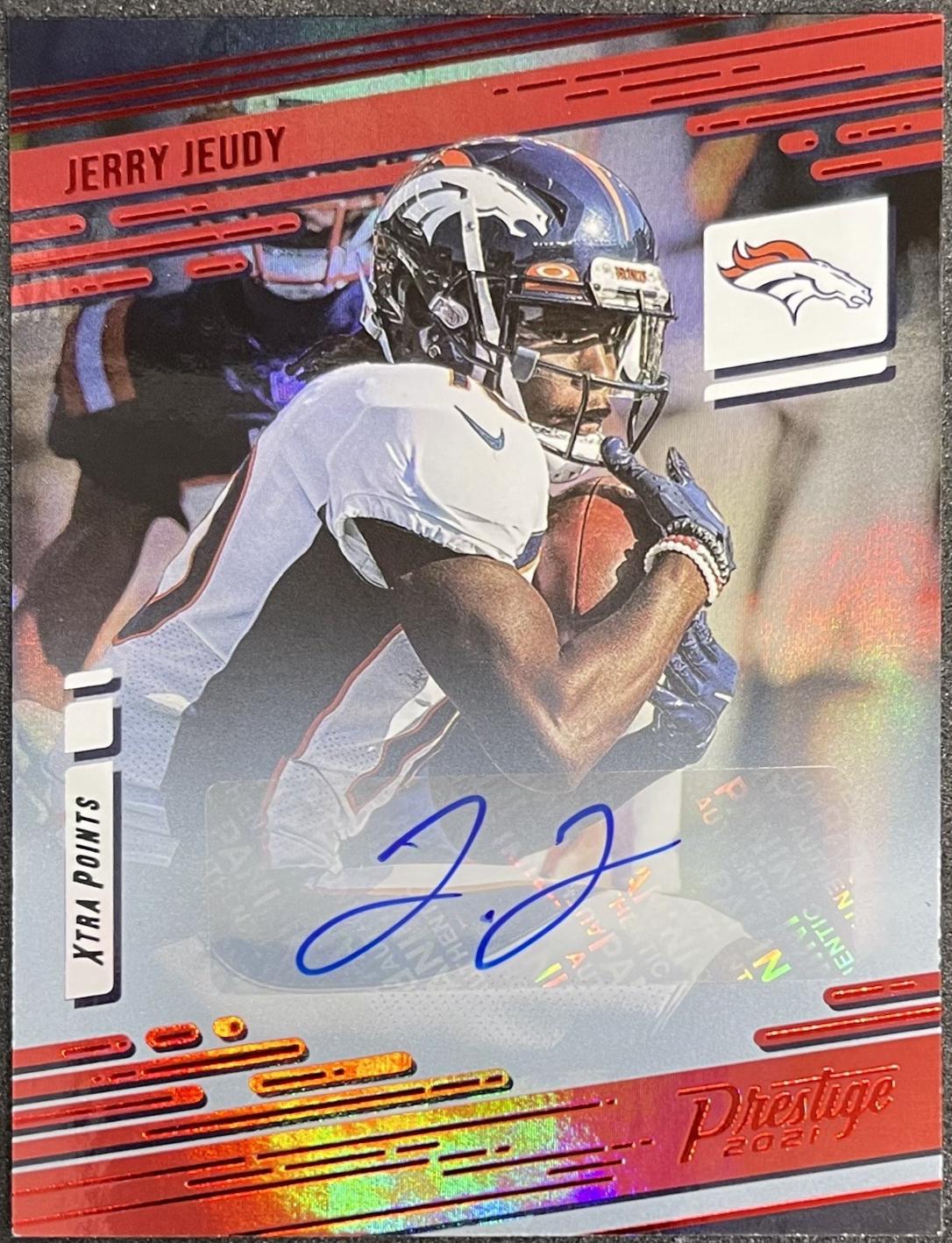 Jerry Jeudy [Xtra Points Signature Premium Platinum] #39