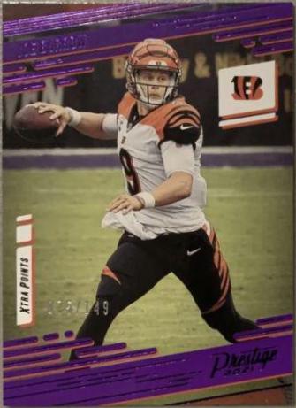Joe Burrow [Xtra Points Premium Purple] #71