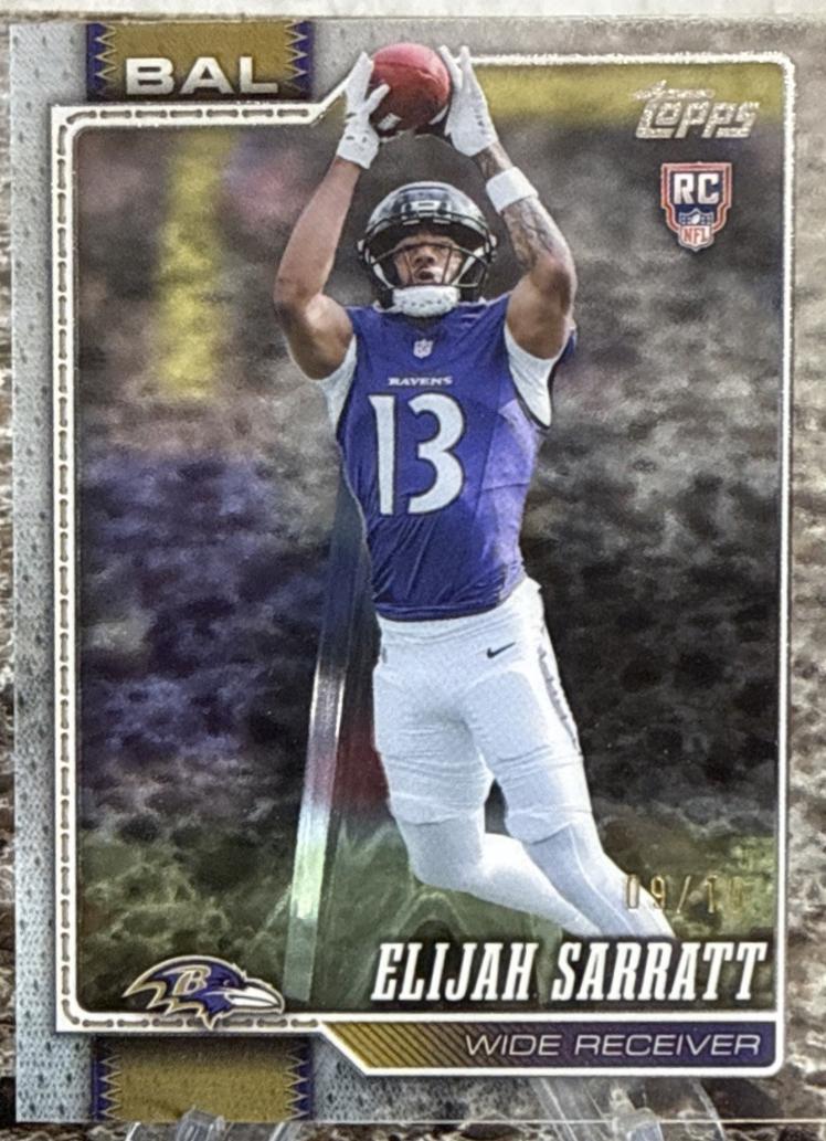 Elijah Sarratt [Clear Variation] #329
