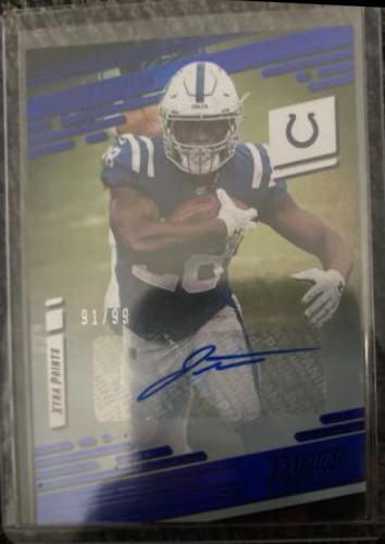 Jonathan Taylor [Xtra Points Premium Blue] #85
