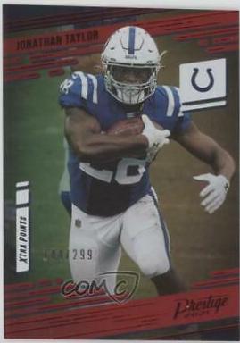 Jonathan Taylor [Xtra Points Premium Red] #85