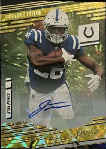 Jonathan Taylor [Xtra Points Signature Premium Gold] #85