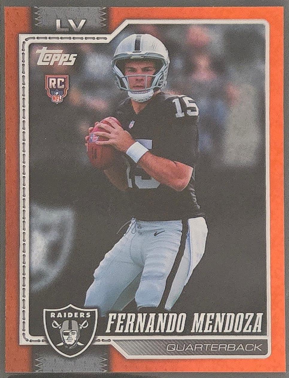 Fernando Mendoza [Football Orange] #301