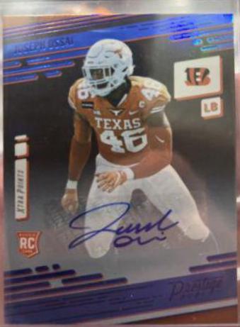 Joseph Ossai [Xtra Points Signature Premium Blue] #257