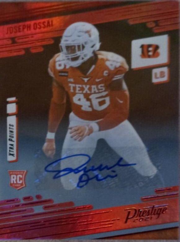 Joseph Ossai [Xtra Points Signature Premium Platinum] #257