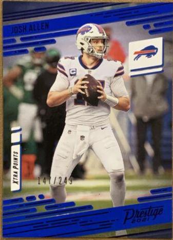 Josh Allen [Xtra Points Blue] #16