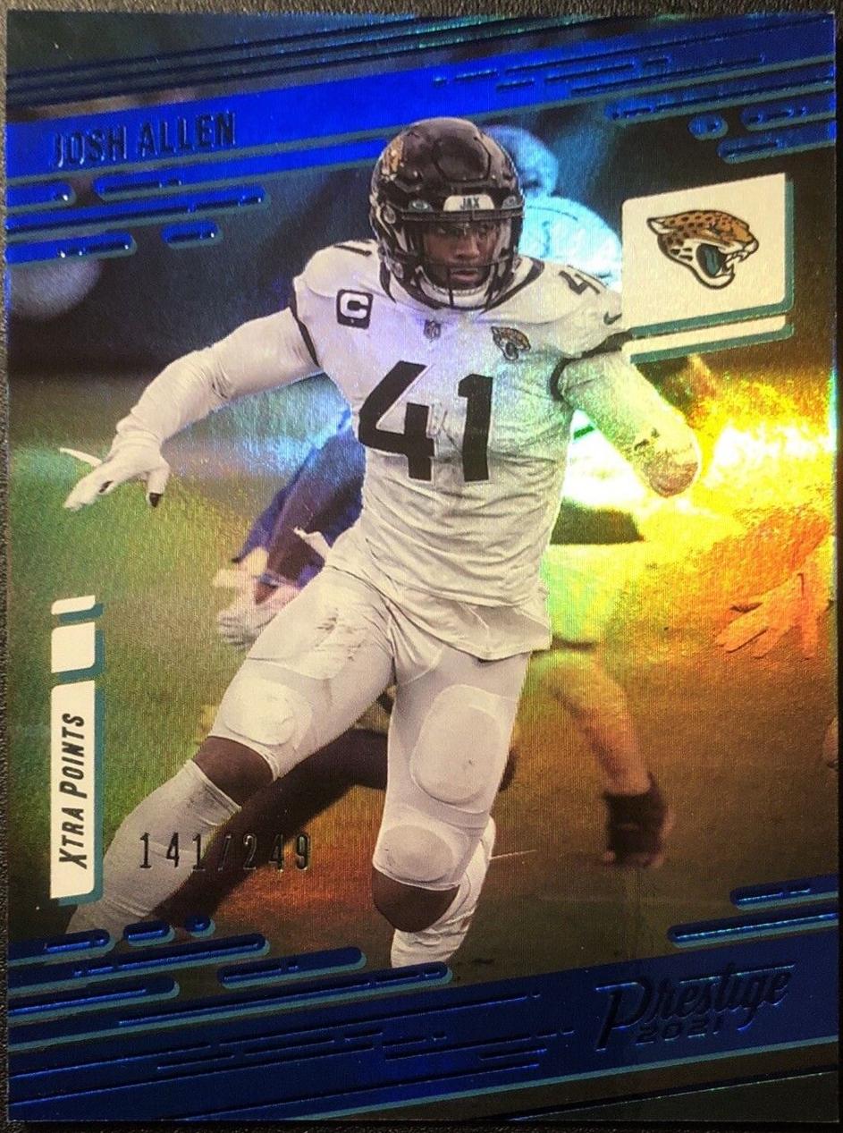 Josh Allen [Xtra Points Premium Blue] #130