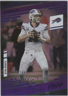 Josh Allen [Xtra Points Premium Purple] #16