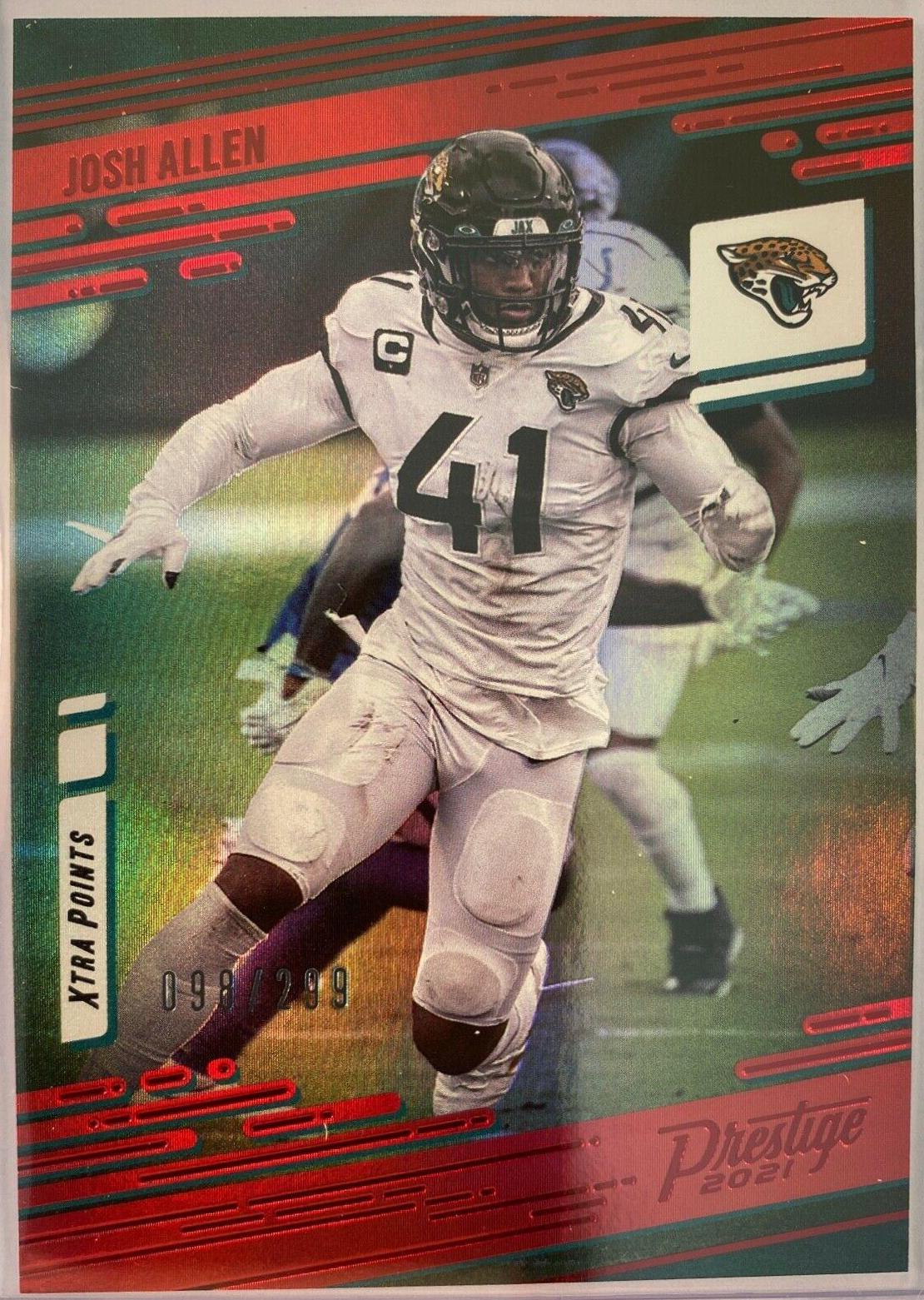 Josh Allen [Xtra Points Premium Red] #130