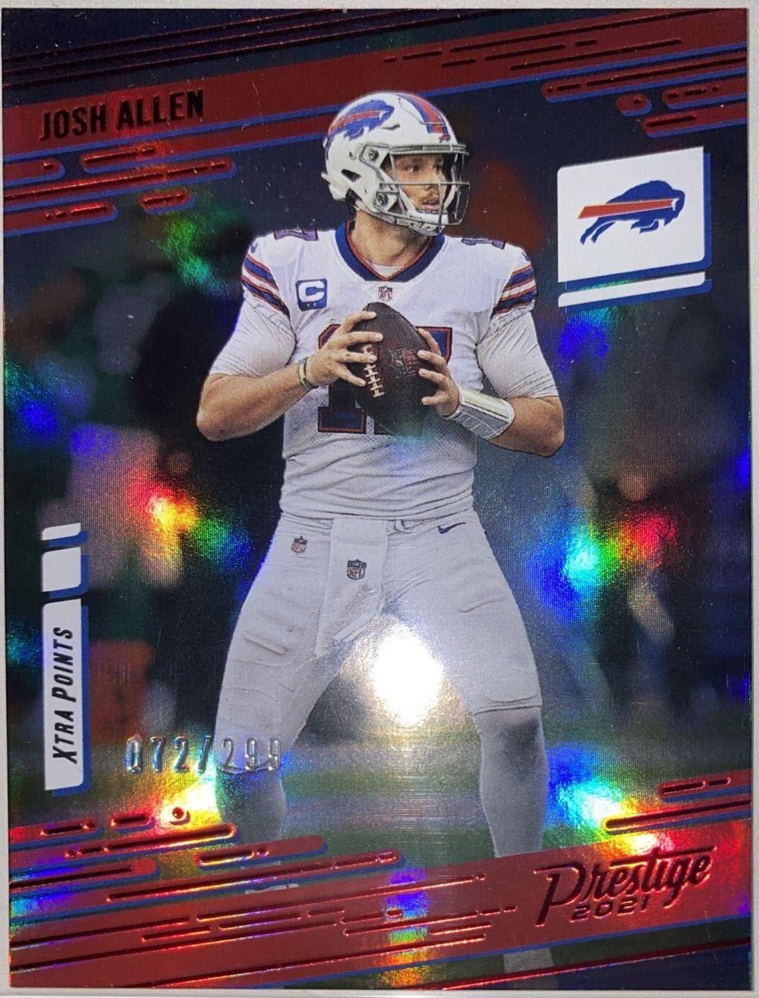 Josh Allen [Xtra Points Premium Red] #16