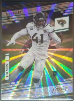 Josh Allen [Xtra Points Sunburst] #130