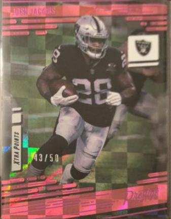 Josh Jacobs [Xtra Points Pink] #142