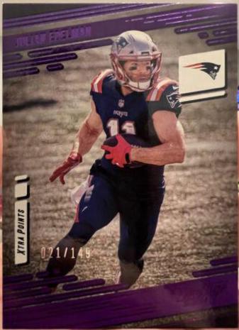 Julian Edelman [Xtra Points Premium Purple] #113