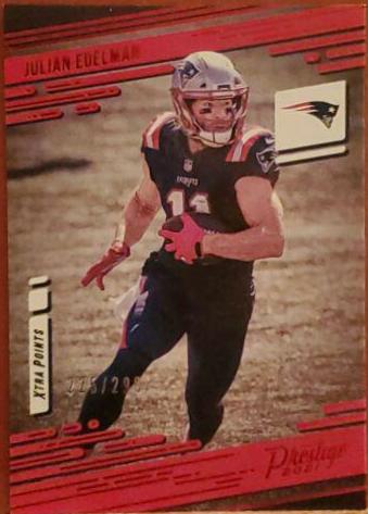 Julian Edelman [Xtra Points Premium Red] #113