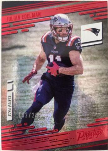 Julian Edelman [Xtra Points Red] #113
