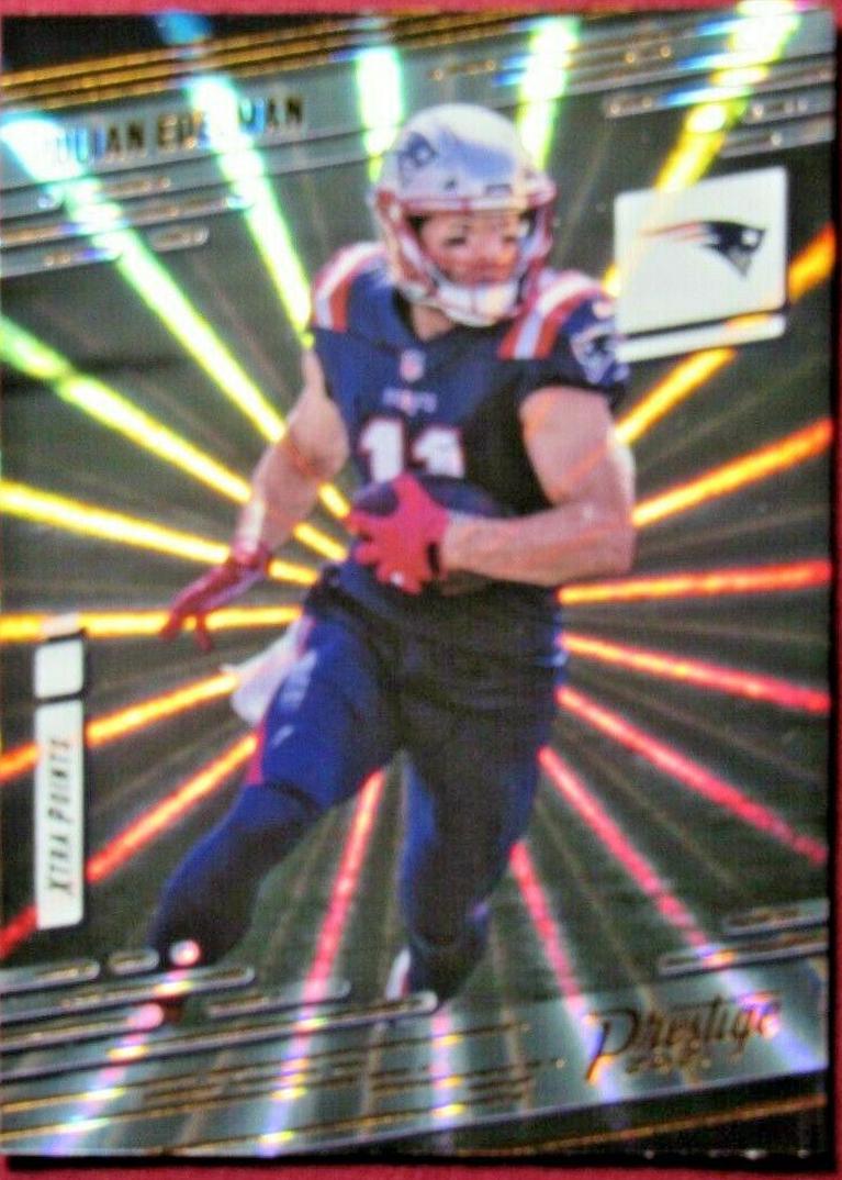 Julian Edelman [Xtra Points Sunburst] #113