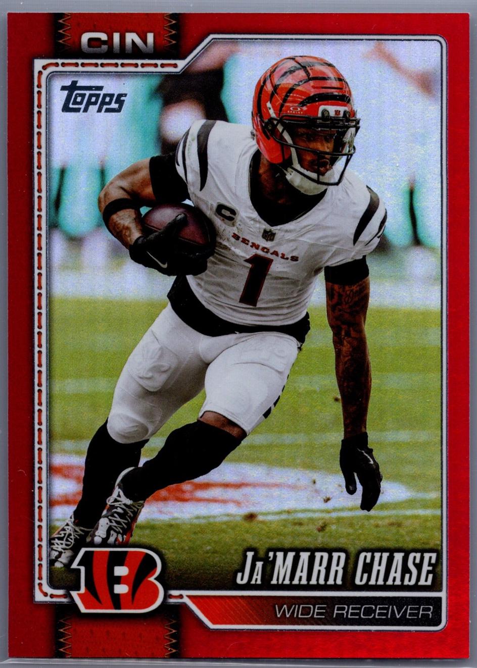 Ja'Marr Chase [Sandglitter Red] #43