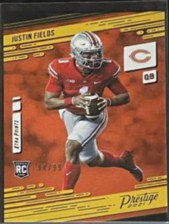 Justin Fields [Xtra Points Gold] #203