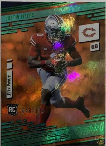Justin Fields [Xtra Points Green] #203