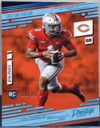 Justin Fields [Xtra Points Platinum] #203