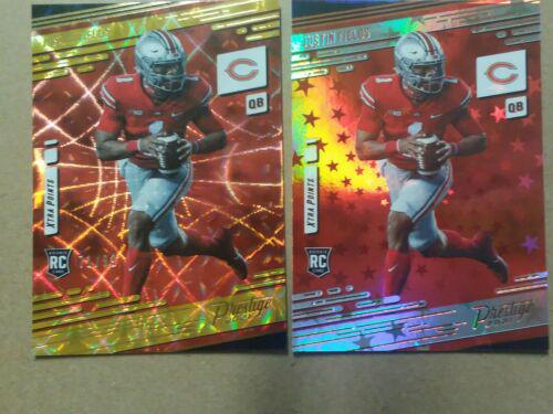 Justin Fields [Xtra Points Premium Gold] #203
