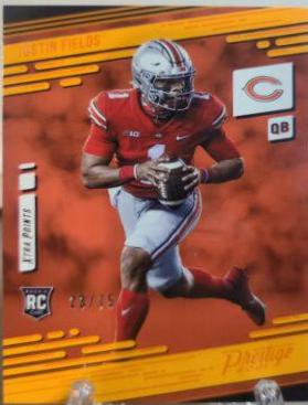 Justin Fields [Xtra Points Premium Orange] #203