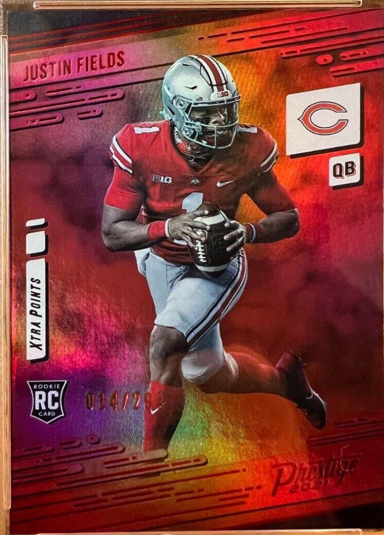 Justin Fields [Xtra Points Premium Platinum] #203