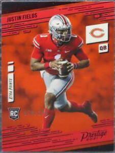 Justin Fields [Xtra Points Premium Red] #203