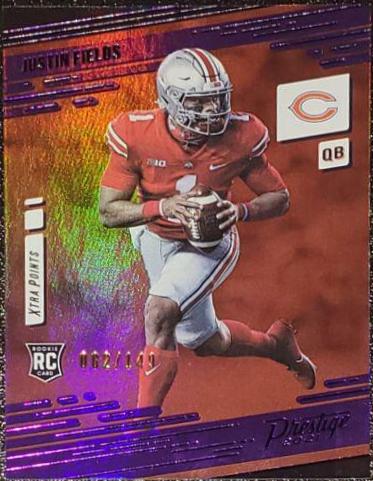 Justin Fields [Xtra Points Purple] #203