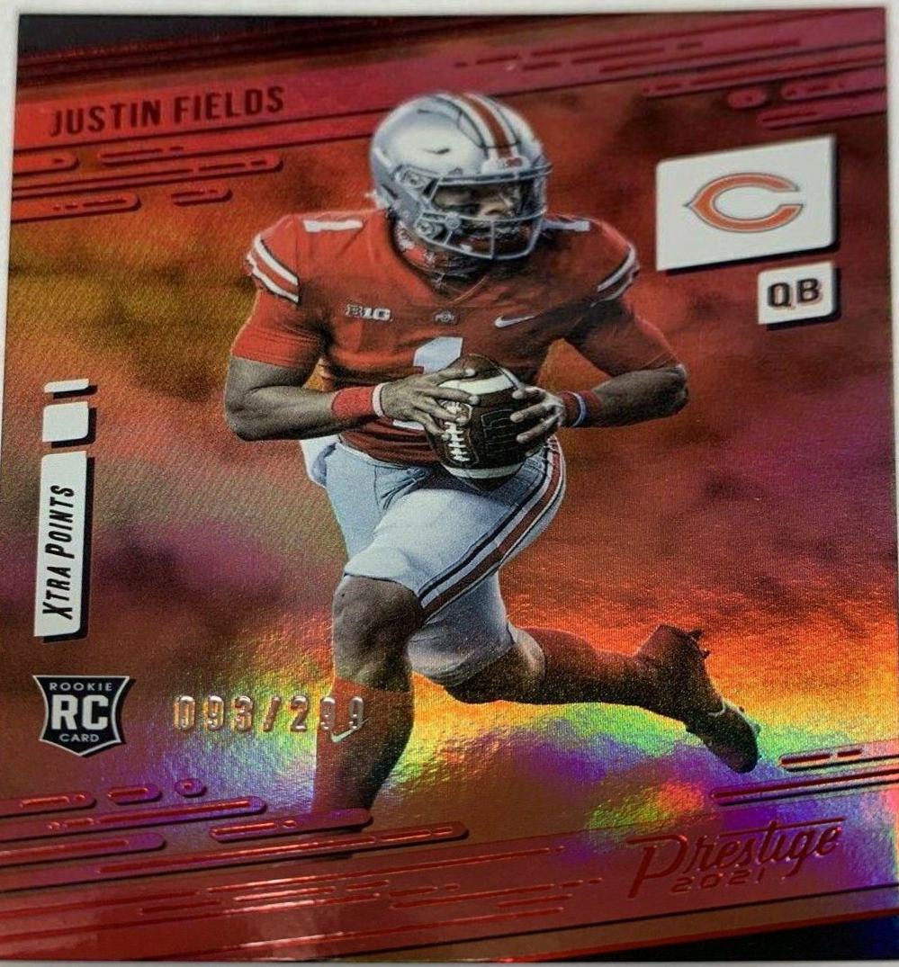 Justin Fields [Xtra Points Red] #203