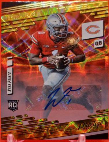 Justin Fields [Xtra Points Signature Premium Gold] #203