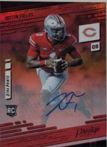 Justin Fields [Xtra Points Signature Premium Platinum] #203
