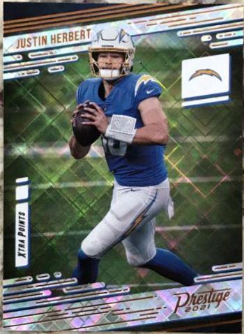 Justin Herbert [Xtra Points Diamond] #192